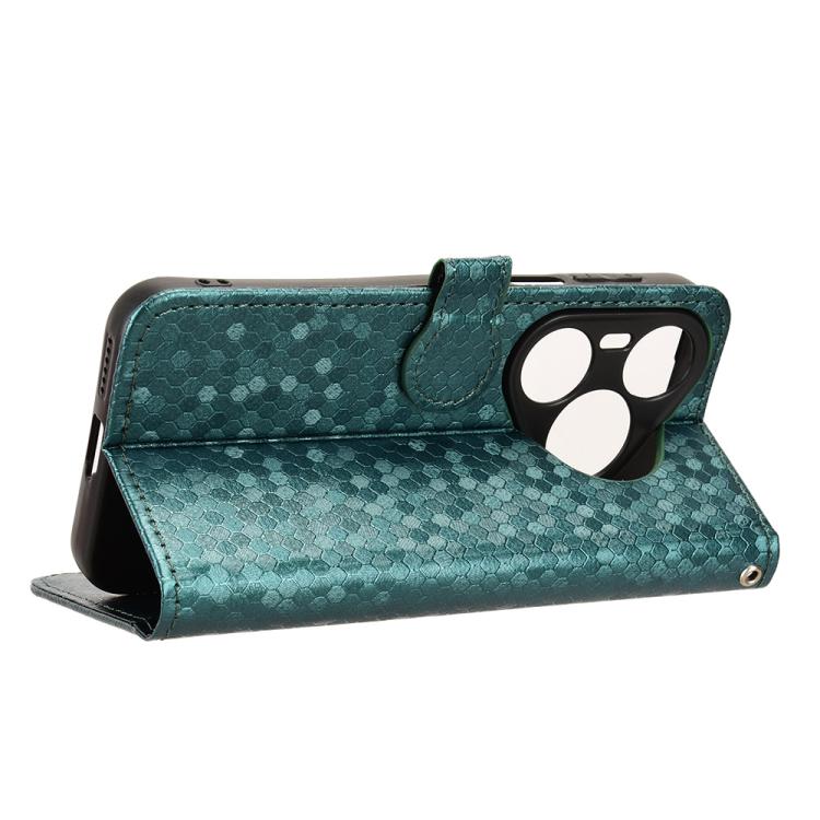 For Huawei Pura 90 Pro 5G Honeycomb Dot Texture Leather Phone Case
