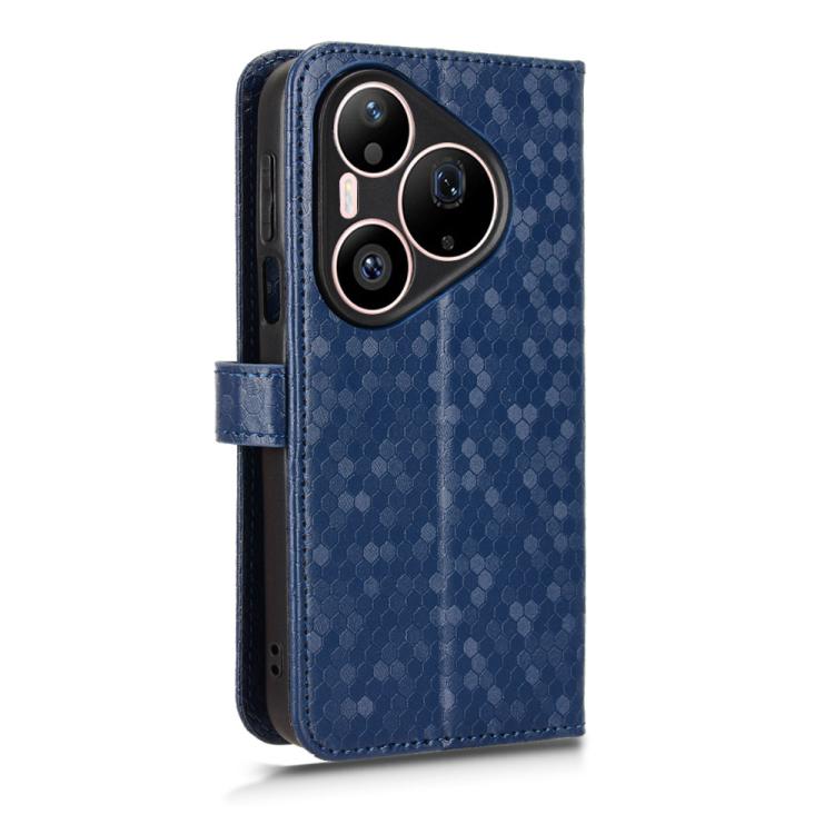 For Huawei Pura 90 Pro Max 5G Honeycomb Dot Texture Leather Phone Case