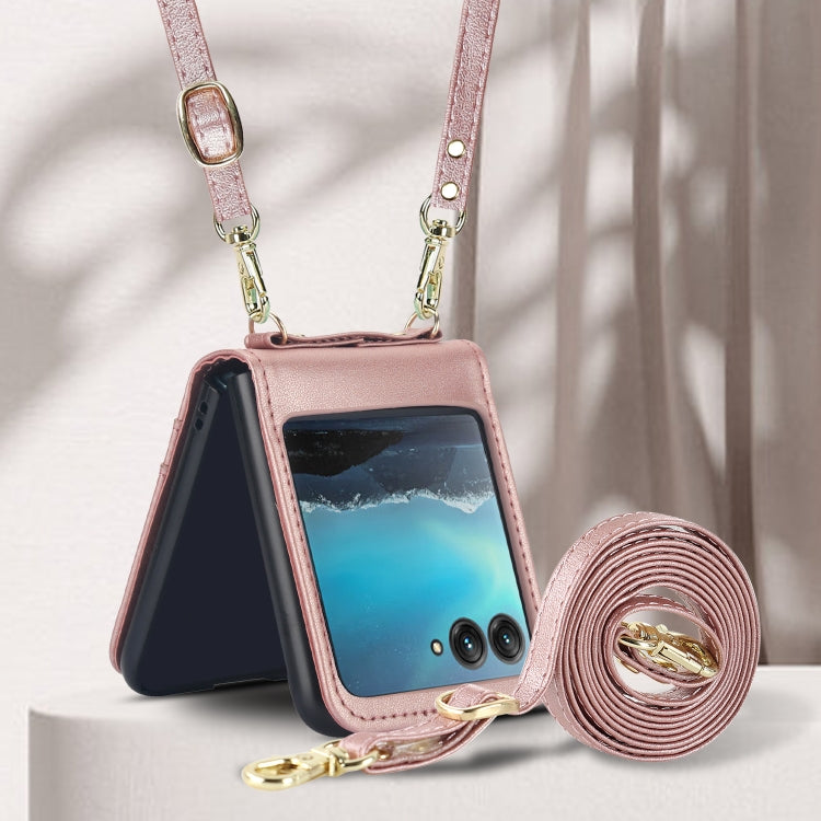 For Motorola Razr 40 Ultra Dual Card Slots Folding Phone Case
