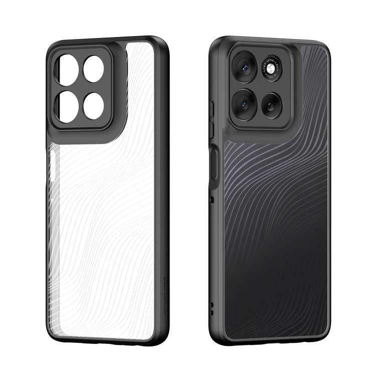 For Motorola Moto G56 5G DUX DUCIS Aimo Series TPU + PC Frosted Feel Phone Case - Black