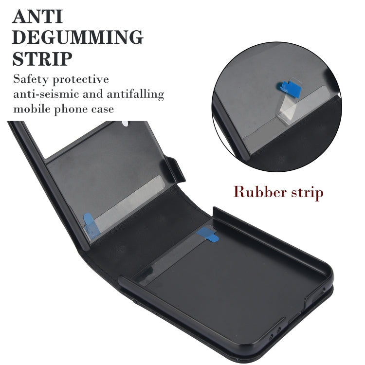 For Samsung Galaxy Z Flip4 Dual Card Slots Folding Phone Case