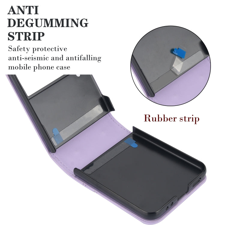 For Samsung Galaxy Z Flip4 Dual Card Slots Folding Phone Case