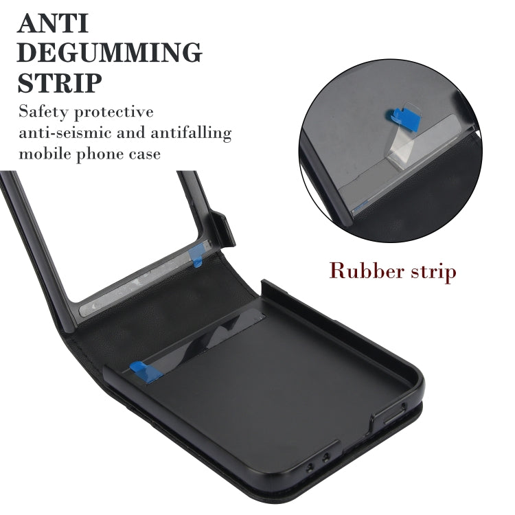 For Samsung Galaxy Z Flip5 Dual Card Slots Folding Phone Case