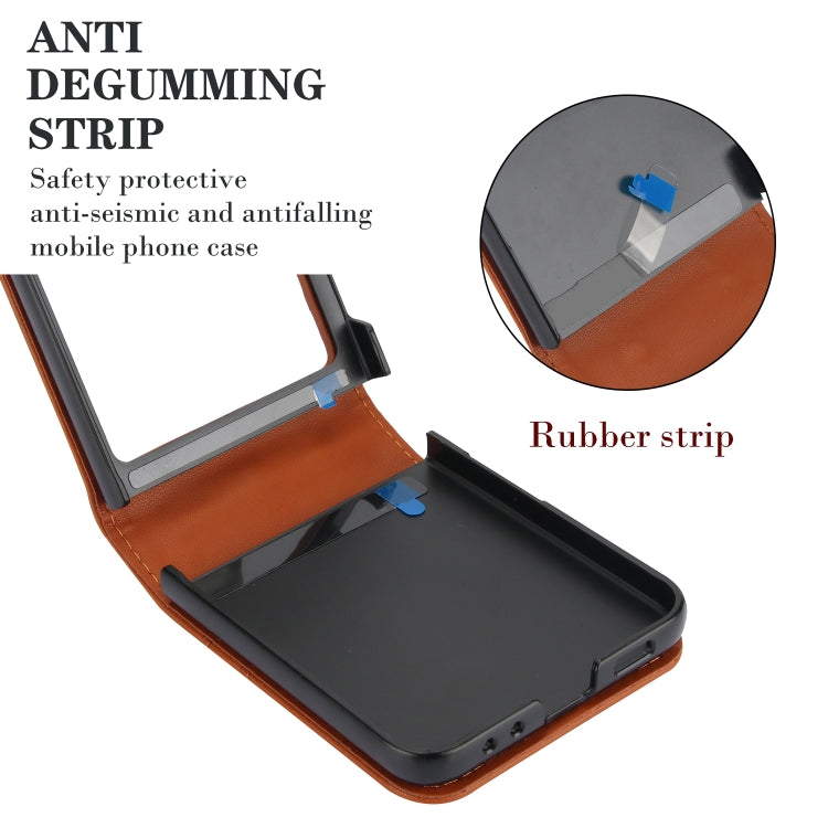 For Samsung Galaxy Z Flip5 Dual Card Slots Folding Phone Case