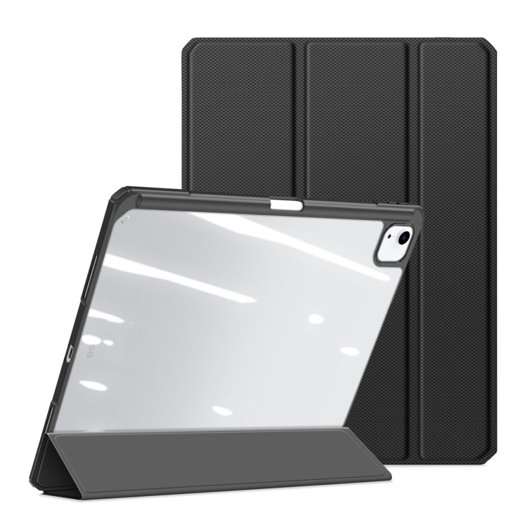 For iPad Air 13 2024 / 2025 / 2026 DUX DUCIS TOBY Series Antiskid Leather Tablet Case with Sleep / Wake-up Function