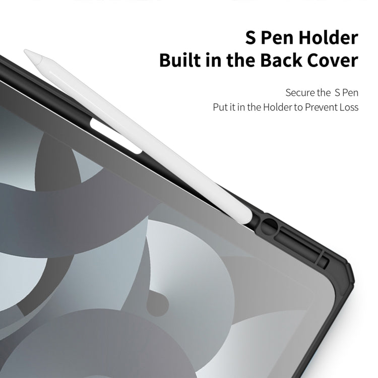 For iPad Air 13 2024 / 2025 / 2026 DUX DUCIS TOBY Series Antiskid Leather Tablet Case with Sleep / Wake-up Function