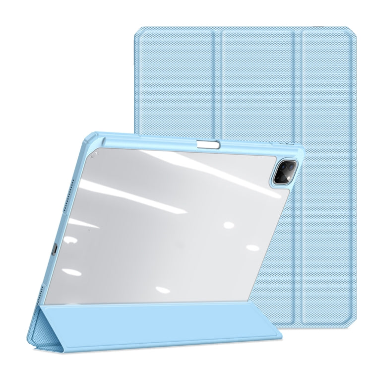 For iPad Pro 13 2025 / 2024 DUX DUCIS TOBY Series Antiskid Leather Tablet Case with Sleep / Wake-up Function