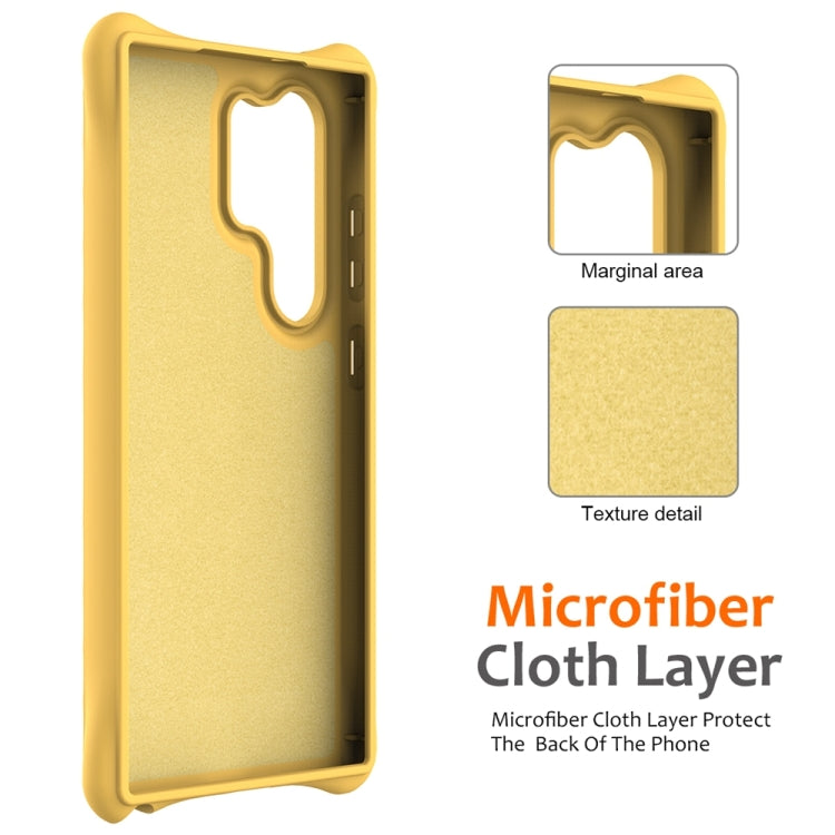 For Samsung Galaxy S24 Ultra 5G Wave Texture MagSafe Magnetic Liquid Silicone Phone Case