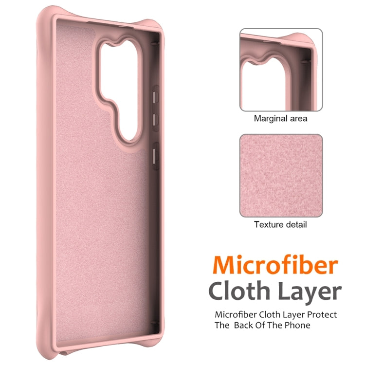 For Samsung Galaxy S24 Ultra 5G Wave Texture MagSafe Magnetic Liquid Silicone Phone Case