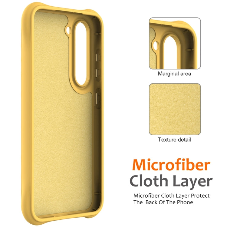 For Samsung Galaxy S23+ 5G Wave Texture MagSafe Magnetic Liquid Silicone Phone Case