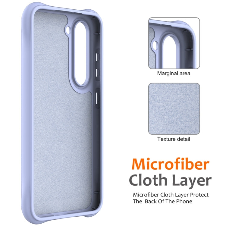 For Samsung Galaxy S23+ 5G Wave Texture MagSafe Magnetic Liquid Silicone Phone Case