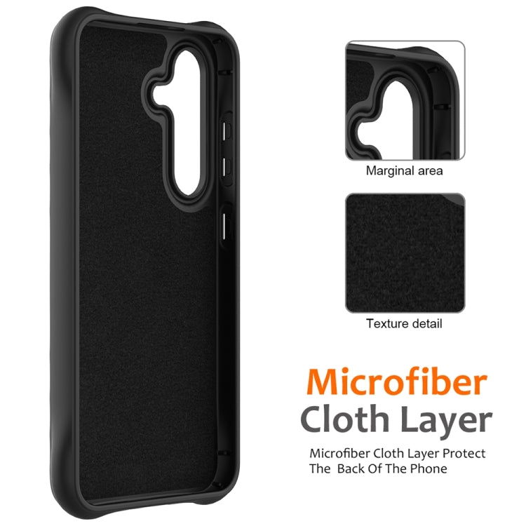 For Samsung Galaxy S23 FE 5G Wave Texture MagSafe Magnetic Liquid Silicone Phone Case
