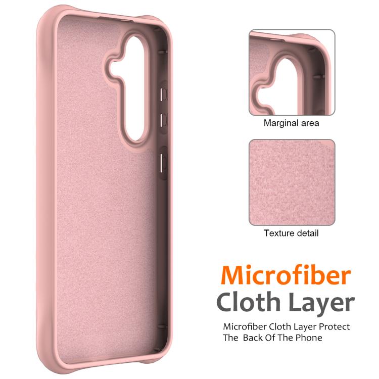 For Samsung Galaxy S26 5G Wave Texture MagSafe Magnetic Liquid Silicone Phone Case