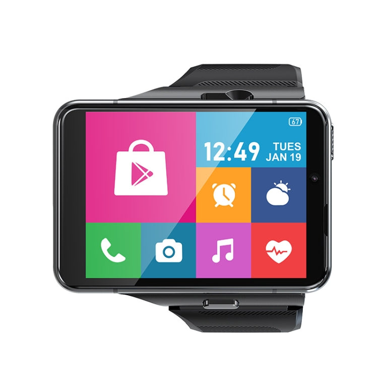 UNIWA DM200, 4GB+64GB, 2.88 inch Android 9.0 Smart Watch Phone, MT6761 Quad Core, Network: 4G - Black