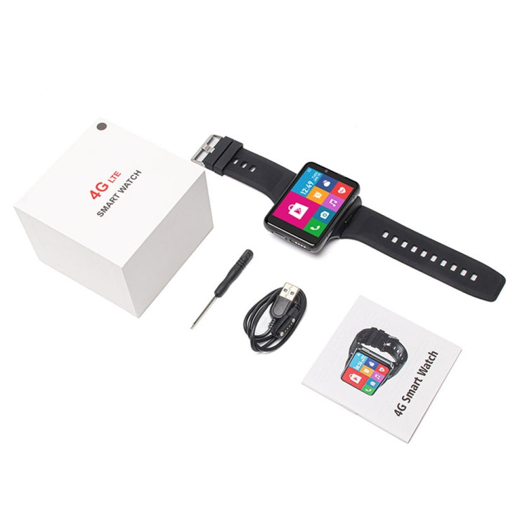 UNIWA DM200, 4GB+64GB, 2.88 inch Android 9.0 Smart Watch Phone, MT6761 Quad Core, Network: 4G - Black