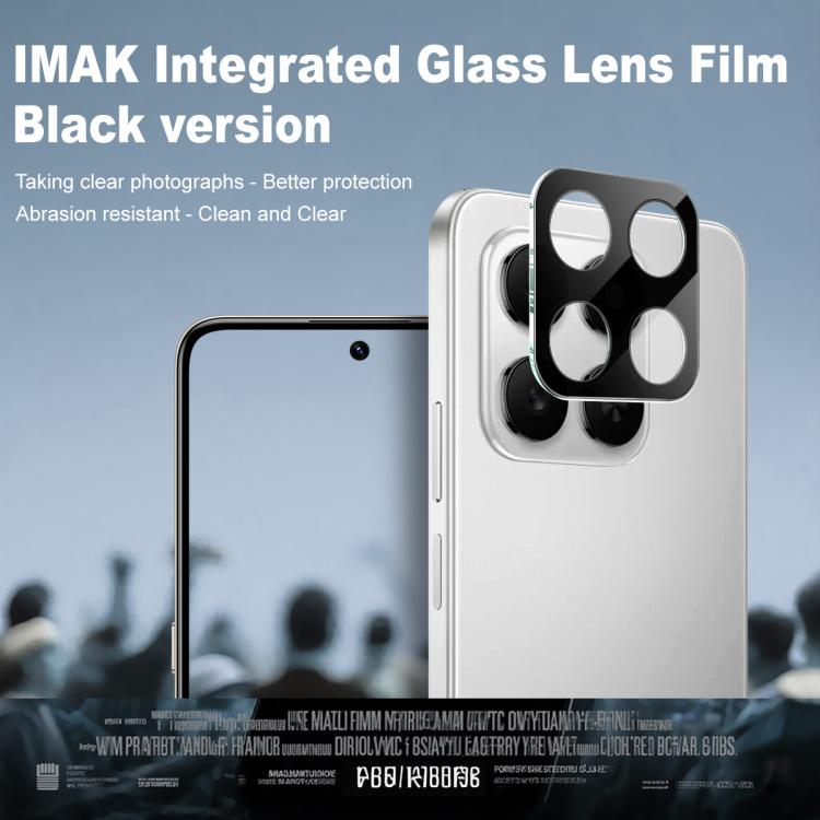 For Honor 400 Smart 5G imak High Definition Integrated Glass Lens Film Black Version
