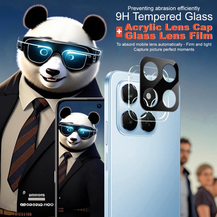 For Honor 400 Smart 5G imak High Definition Integrated Glass Lens Film Black Version