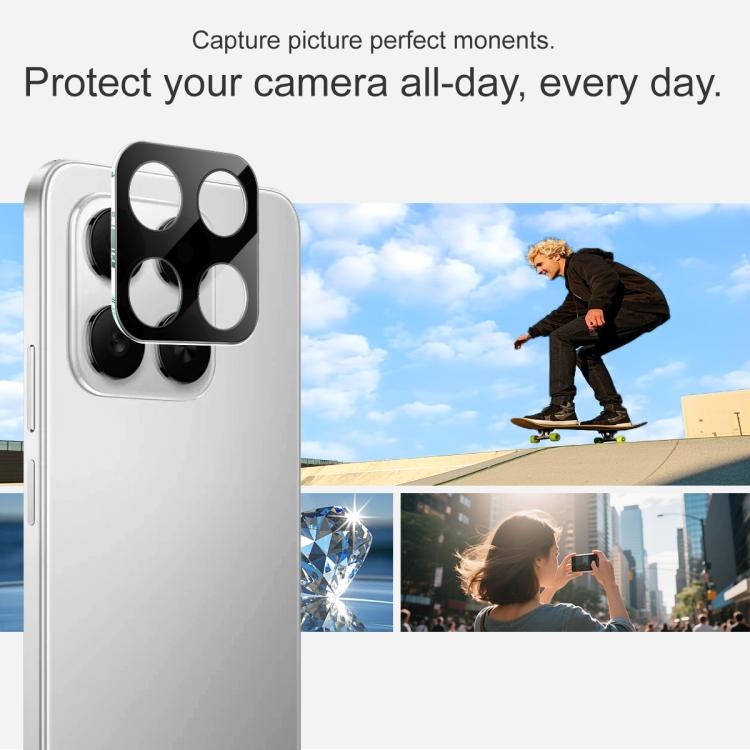 For Honor 400 Smart 5G imak High Definition Integrated Glass Lens Film Black Version