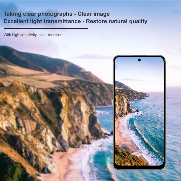 For Honor 400 Smart 5G imak High Definition Integrated Glass Lens Film Black Version