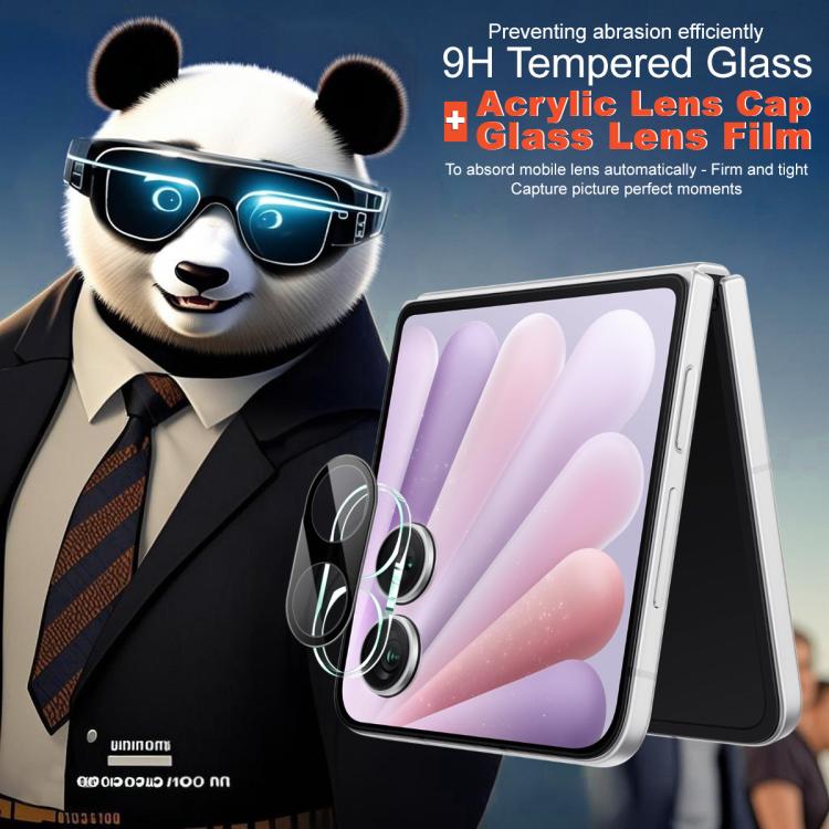 For Honor Magic V Flip 2 imak High Definition Integrated Glass Lens Film Black Version