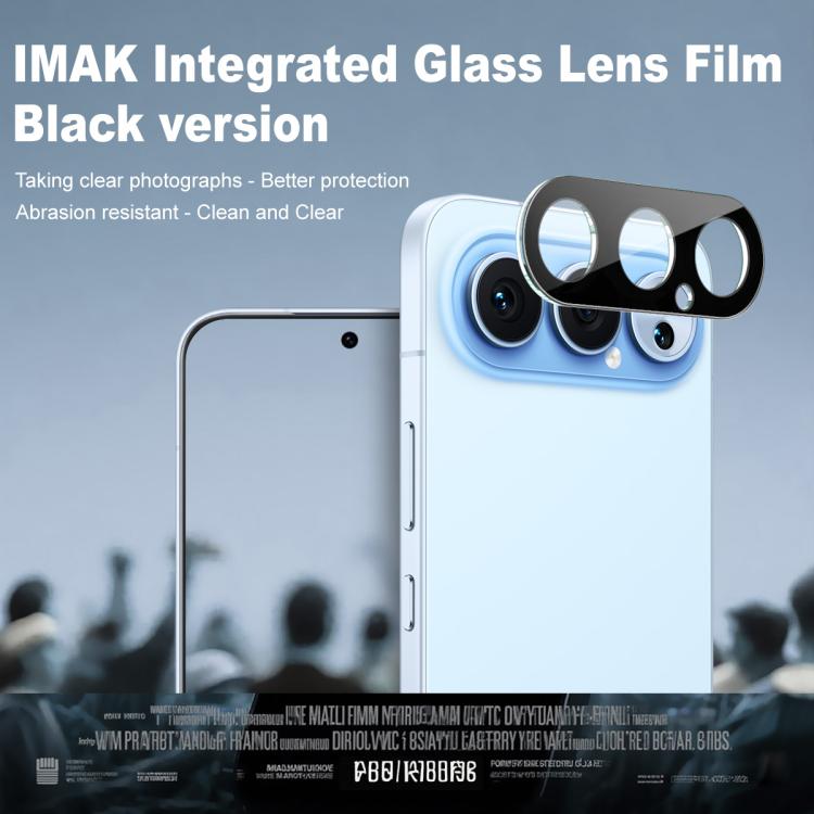 For Honor 500 Pro 5G Global 155.8mm imak High Definition Integrated Glass Lens Film Black Version