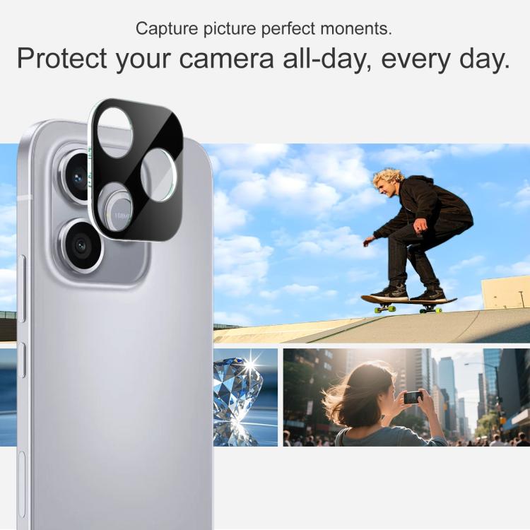 For Honor 600 Lite Global imak High Definition Integrated Glass Lens Film Black Version