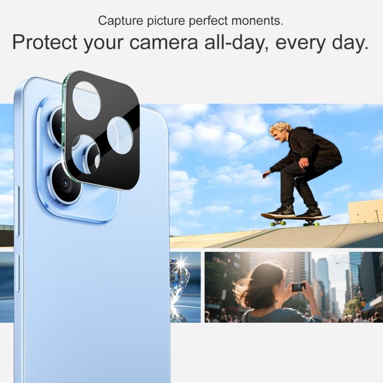 For Honor X8d 4G imak High Definition Integrated Glass Lens Film Black Version