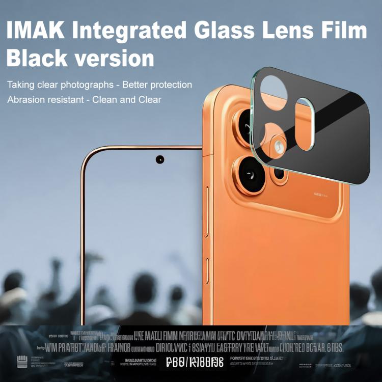 For Honor 600 Global imak High Definition Integrated Glass Lens Film Black Version