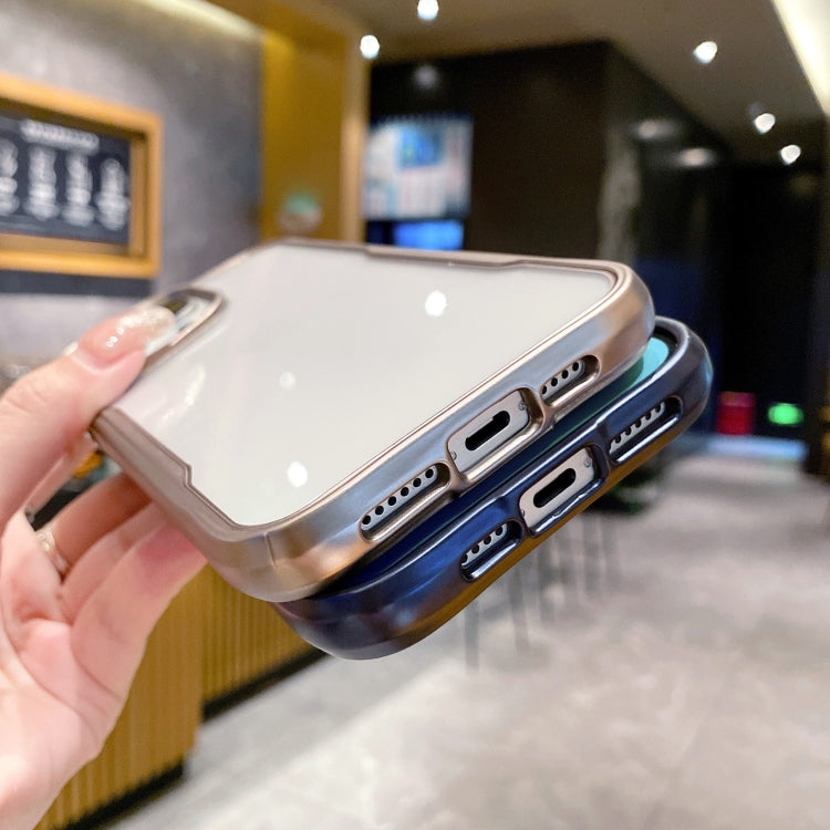 For iPhone 14 Pro Max Electroplating TPU Frame Hybrid PC Phone Case