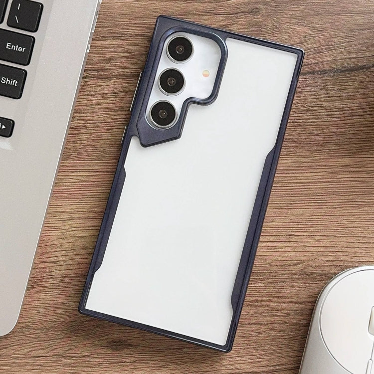 For Samsung Galaxy S23 FE 5G Electroplating TPU Frame Hybrid PC Phone Case