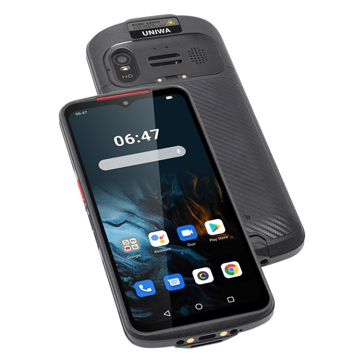 UNIWA NR6503 5G Handheld Scanner Phone, 8GB+128GB, 6.52 inch Android 13 Mediatek Kompanio 900T MT8791 Octa Core, Network: 5G - Black
