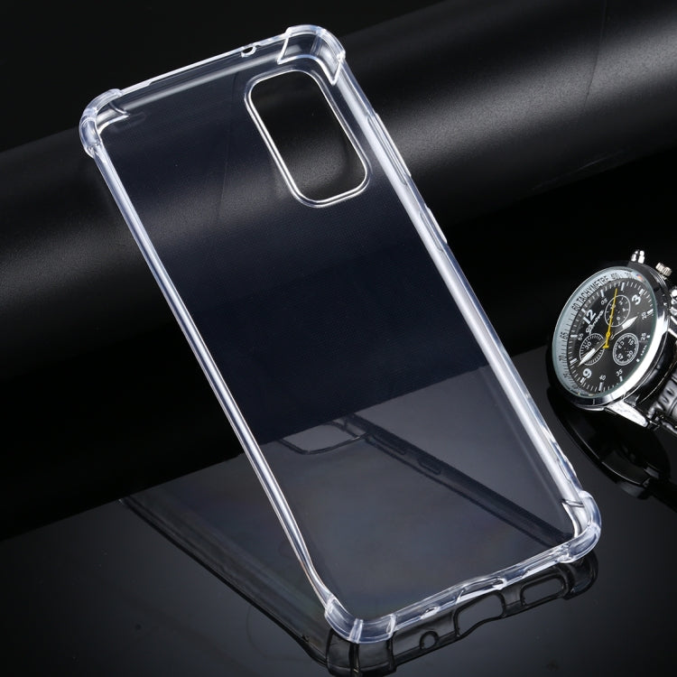For Samsung Galaxy S20 Four-Corner Anti-Drop Ultra-Thin TPU Case(Transparent)