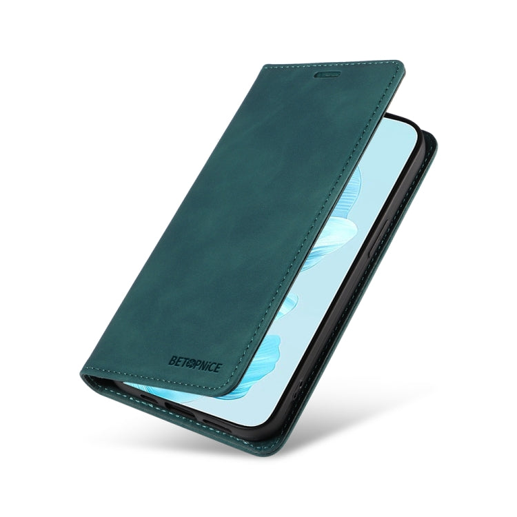 For Honor 200 Lite Global BETOPNICE Suction RFID Anti-theft Leather Phone Case