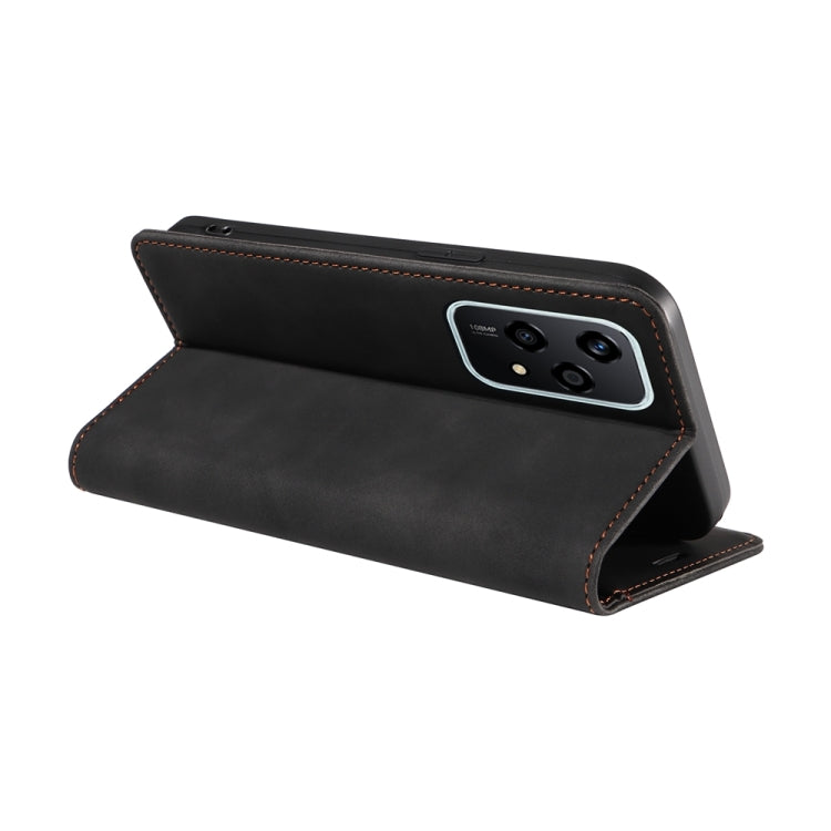 For Honor 200 Lite Global BETOPNICE Suction RFID Anti-theft Leather Phone Case
