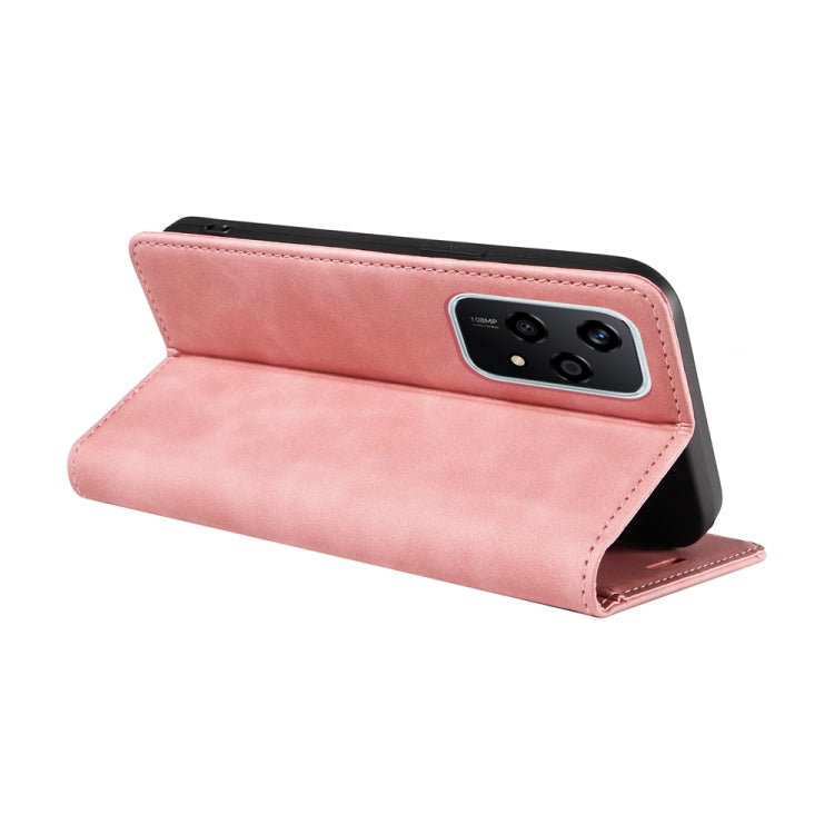 For Honor 200 Lite Global BETOPNICE Suction RFID Anti-theft Leather Phone Case