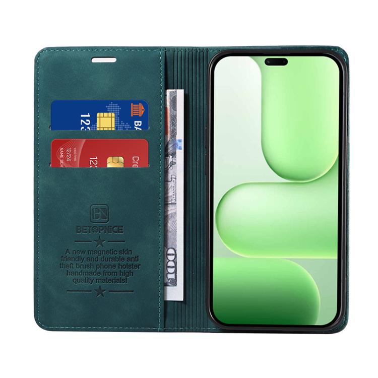 For Honor 600 Lite Global BETOPNICE Suction RFID Anti-theft Leather Phone Case