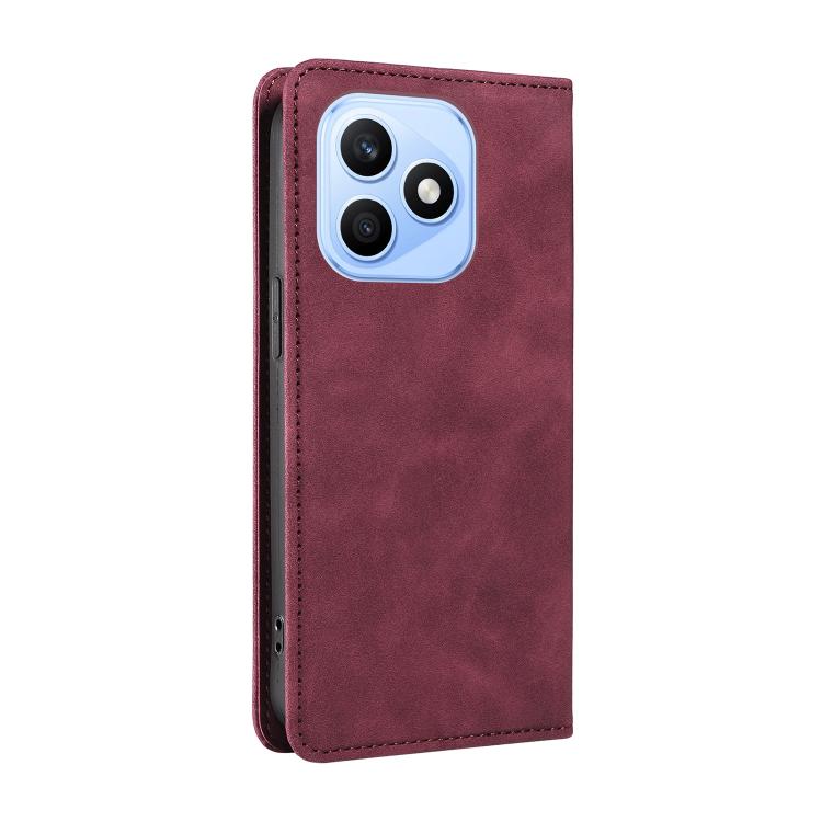 For Honor X8d 4G BETOPNICE Suction RFID Anti-theft Leather Phone Case