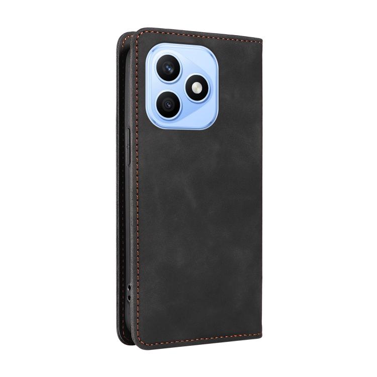 For Honor X8d 4G BETOPNICE Suction RFID Anti-theft Leather Phone Case
