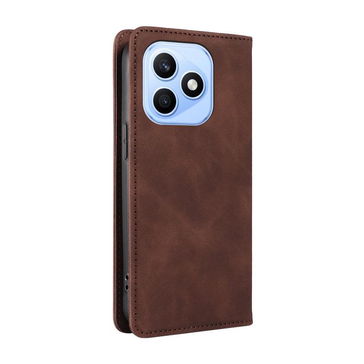 For Honor X8d 4G BETOPNICE Suction RFID Anti-theft Leather Phone Case