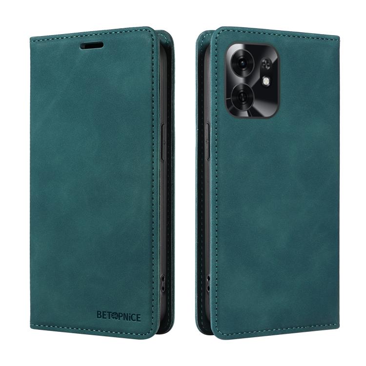 For Honor X6d 5G / Play 60A 5G BETOPNICE Suction RFID Anti-theft Leather Phone Case