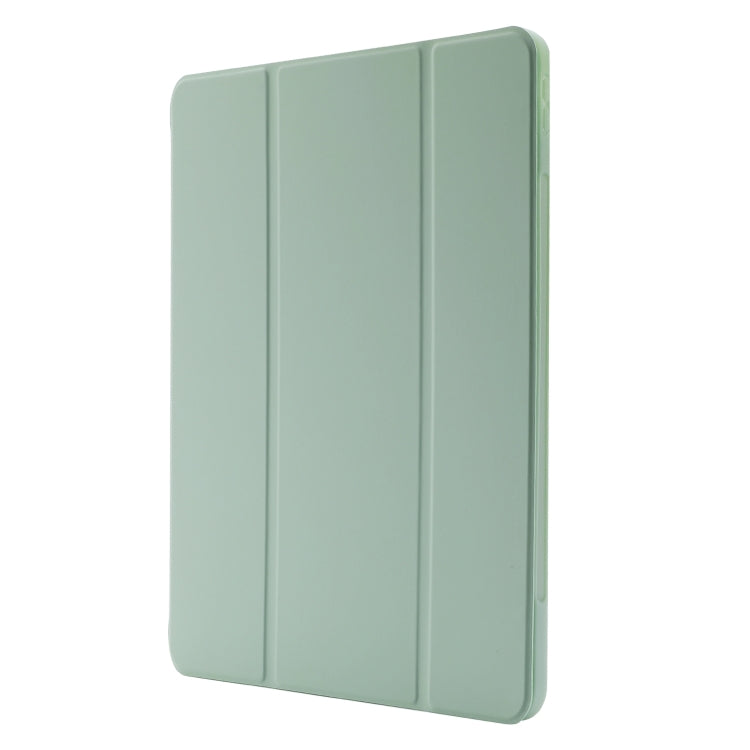 For iPad Pro 13 2025 / 2024 Skin Feel Tri-fold Leather Tablet Case with Pen Slot