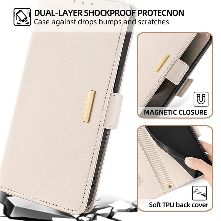 For Honor 400 Smart 5G Crossbody Chain Leather Phone Case
