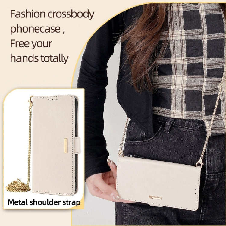 For Xiaomi Poco M5 4G Crossbody Chain Leather Phone Case
