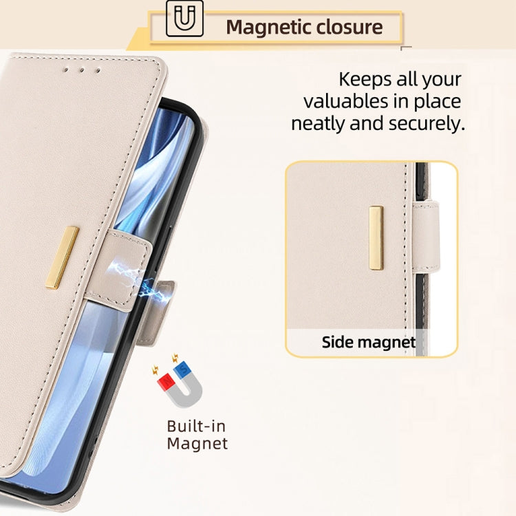 For Xiaomi Redmi Note 13 4G Crossbody Chain Leather Phone Case