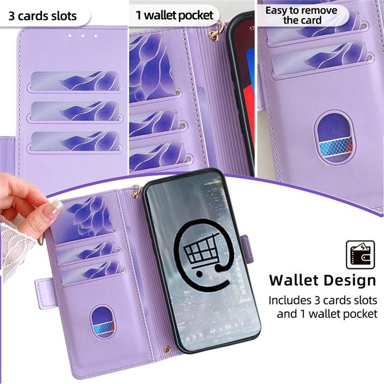 For OnePlus Ace 6 Crossbody Chain Leather Phone Case