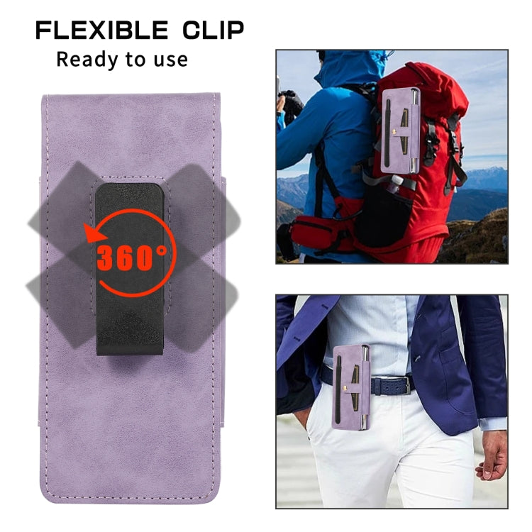 For Samsung Galaxy Z Fold4 5G PC Foldable Shockproof Leather Phone Case with Stylus