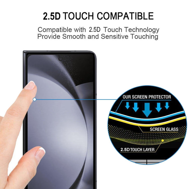 For Samsung Galaxy Z Fold6 Front Screen Full Glue Full Cover Screen Protector Tempered Glass Film