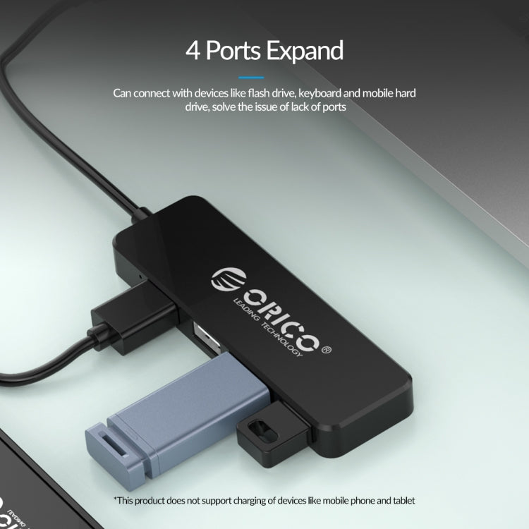 ORICO FL01-BK 4 Ports USB 2.0 HUB Expand Converter - Black