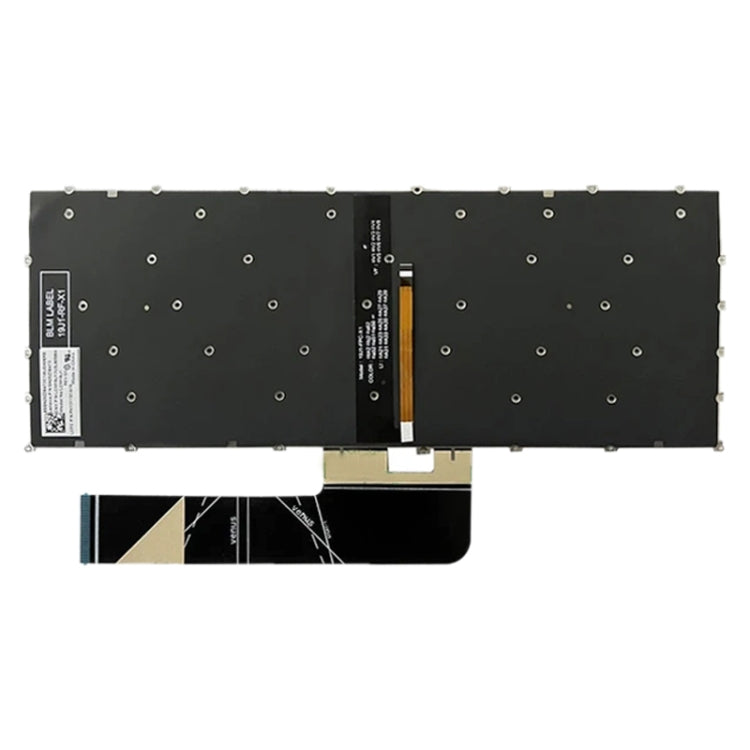 For Lenovo IdeaPad 5 / Yoga Slim 7 Pro  US Version Laptop Backlight Keyboard, F10 Key with Lock Icon
