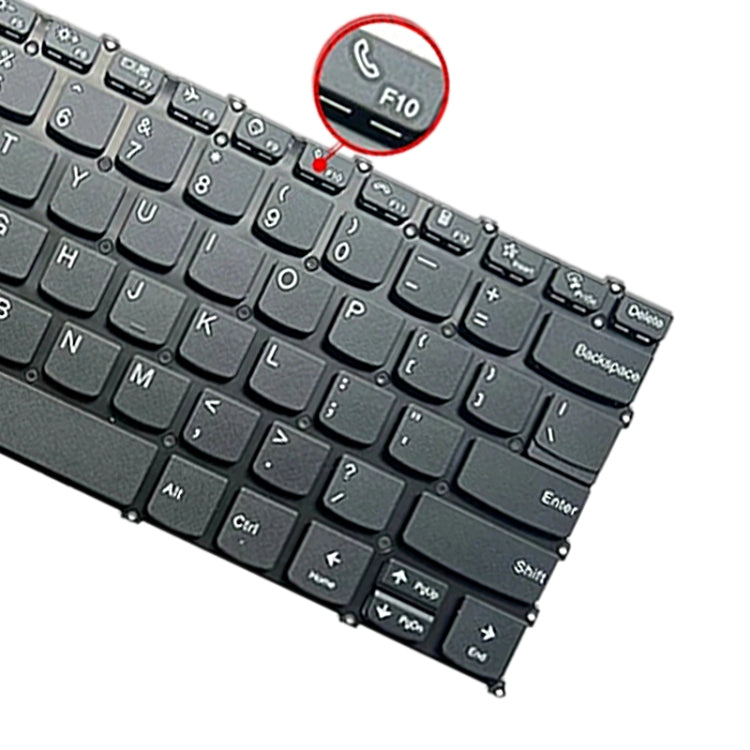 For Lenovo IdeaPad 5 / Yoga Slim 7 Pro US Version Laptop Backlight Keyboard, F10 Key with Phone Icon